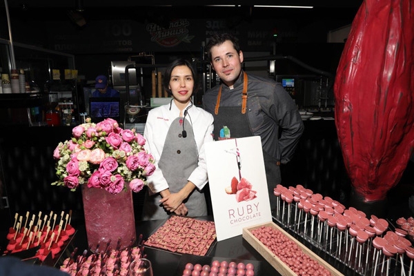 Barry Callebaut официально представила в России Ruby — четвертое глобальное открытие в мире шоколада