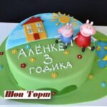 Как украсить детский торт для девочки?