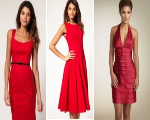 Как подобрать красное платье?