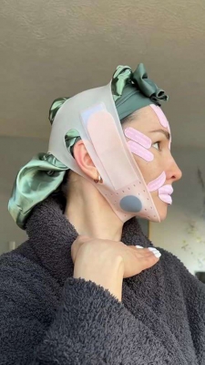 Бандаж для подтяжки лица: маркетинг или рабочая вещь